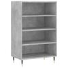 Vidaxl Cabinet, Concrete Gray, 57X35X90 Cm, Wood-Based Material