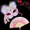1PC Masquerade Celebration Multiple Styles Fox Mask Shining Cosplay Mask Anime Scenes Cat Mask Half Face