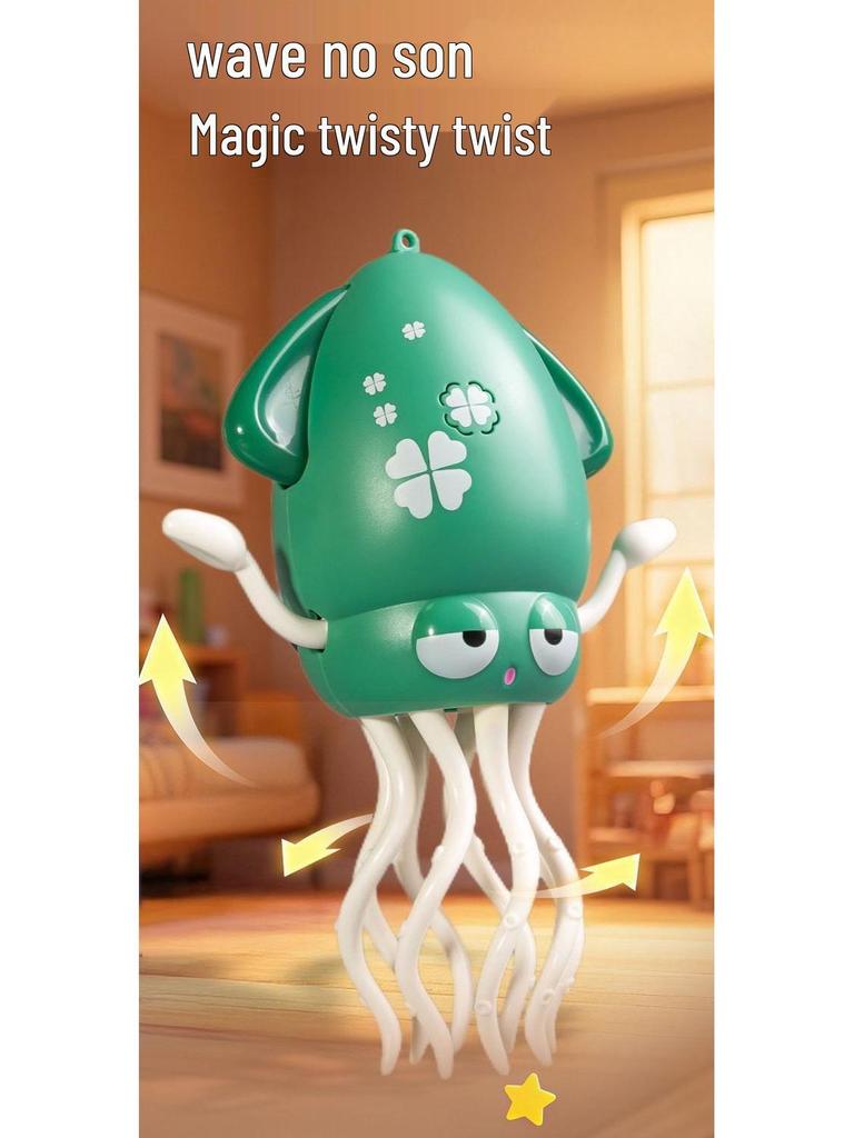 Kiddie Electric Dancing Octopus - Interactive Jellyfish Toy with Sensor Activation