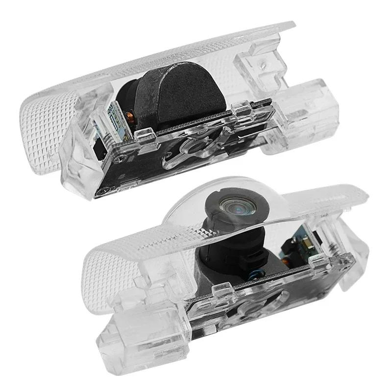 2PCS For Toyota HARRIER XU30 XU60 XU80 ACU30 80 2003-2024 Car YULXRU5 Logo Wireless Courtesy Car Door Projector LED Courtesy Lamp