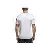 adidas Breathable Sports Round Neck Football Training Short Sleeve T-Shirt Men Tops White BJ9175