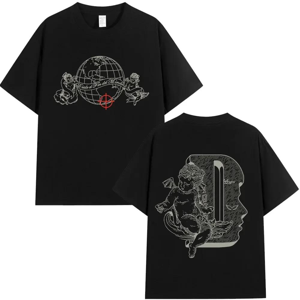 Rapper Duki ADA Tour Merch Tshirt Unisexs Unisex Clothing Cotton Cozy Oversized Tshirts Hip Hop Short Sleeve T Shirts Streetwear