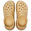 Crocs Mega Crush Matte Clog Comfortable and Versatile Hole Shoes for Men and Women Wheat