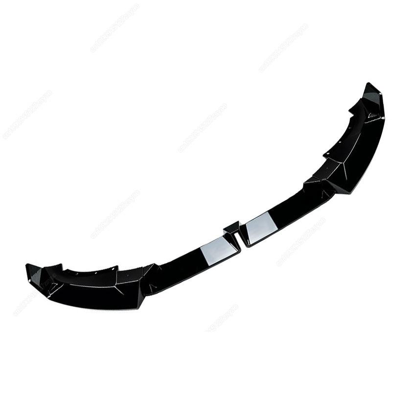 3Pcs MP Style Car Front Bumper Lip Diffuser Spoiler Splitter For BMW X6 G06 M-Sport xDrive40d 40i 30d M60i 2023-2025 LCI Tuning