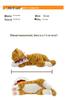 Meowing Plush Cat Doll - Cute Kitten Figurine Toy for Girls