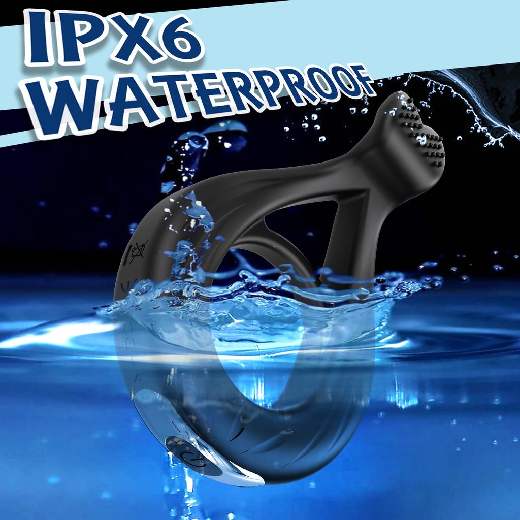 Vibrator Penis Ring for Men Delay Ejaculation Cock Ring Penis Vibrating Penis Trainer Glans Massager Adult Male Sex Toys