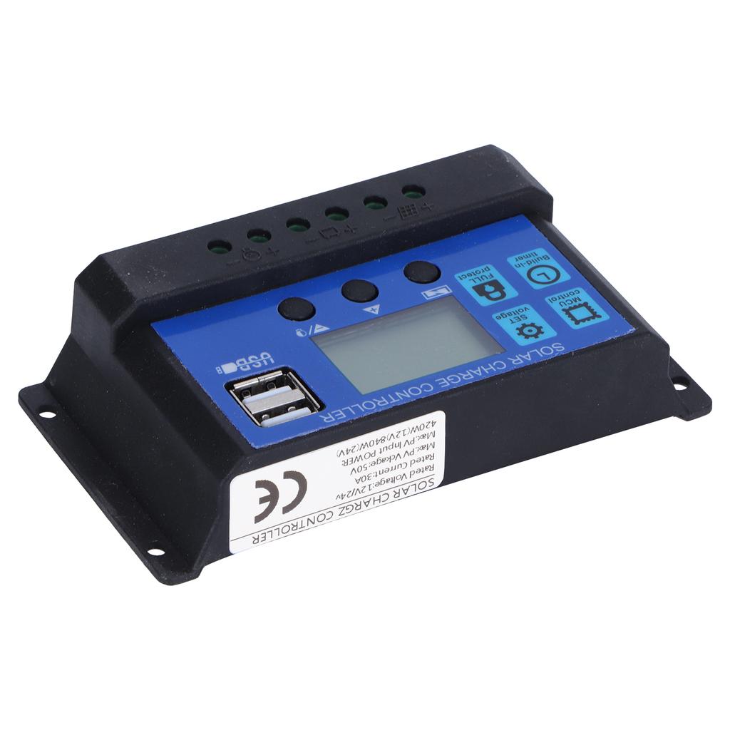 Solar Panel Kit 10W 18V Polysilicon Photovoltaic Module with Solar Charge Controller for RV