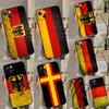 Germany Flag Banner Case For Oppo A78 A98 A18 A38 A58 A5 A6 Pro A54 A74 A94 A17 A57 A80 A60 A40 A96 A76 A16 A15