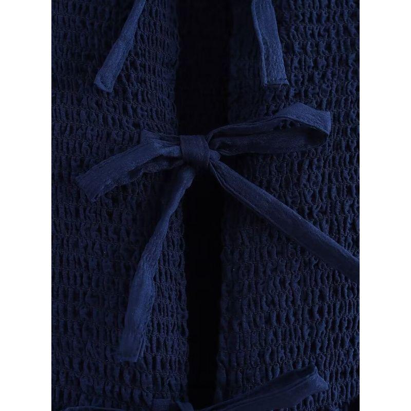 Kaslead New Arrival Women's Clothing Fashion Style Fashion Simple Lace Vest Casual Flared Pants Two-piece Set