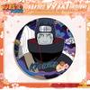Naruto Double Flash Badge 233-243 Anime Merchandise Collectibles Cosplay Accessory New Design 75mm 58mm Pet Bar Full Characters