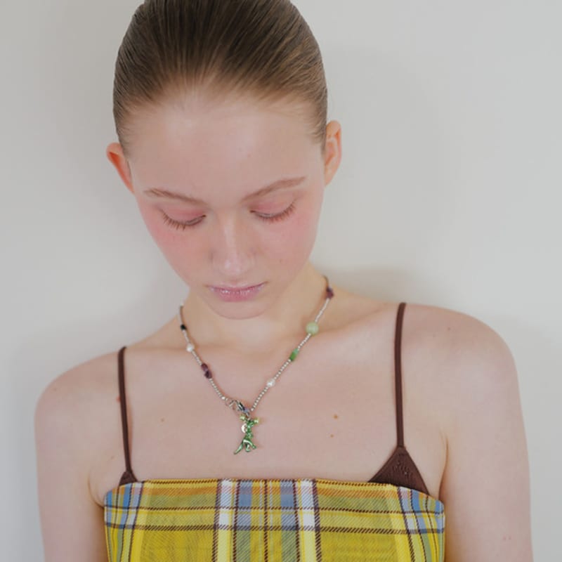 trimarch Popping Tyranno Necklace / Green