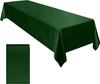 Rectangle Wedding Satin Tablecloth Light Luxury Cotton and Linen Satin Tablecloth Wedding Table Cloth Banquet Decor 147x260cm