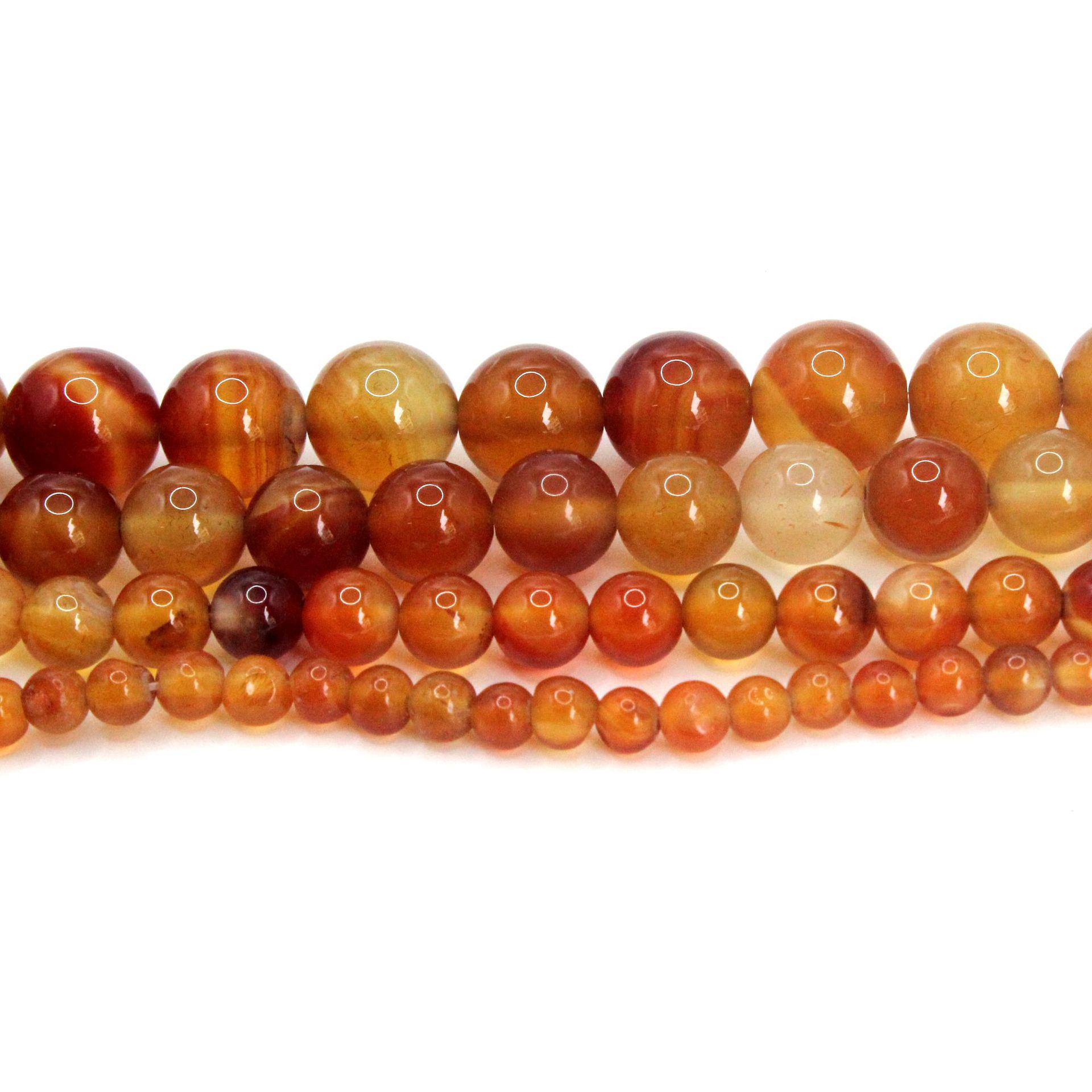 

Натуральный красный агат россыпью для изготовления украшений и браслетов своими руками 4mm Strand (Approx. 90 beads)