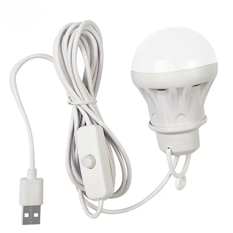 DC5V Led Lantern Camp Light Lamp Usb Emergency Bulb Hanging Tent Lamp for Work BBQ Fishing Repair Out Door Camping Equipment
