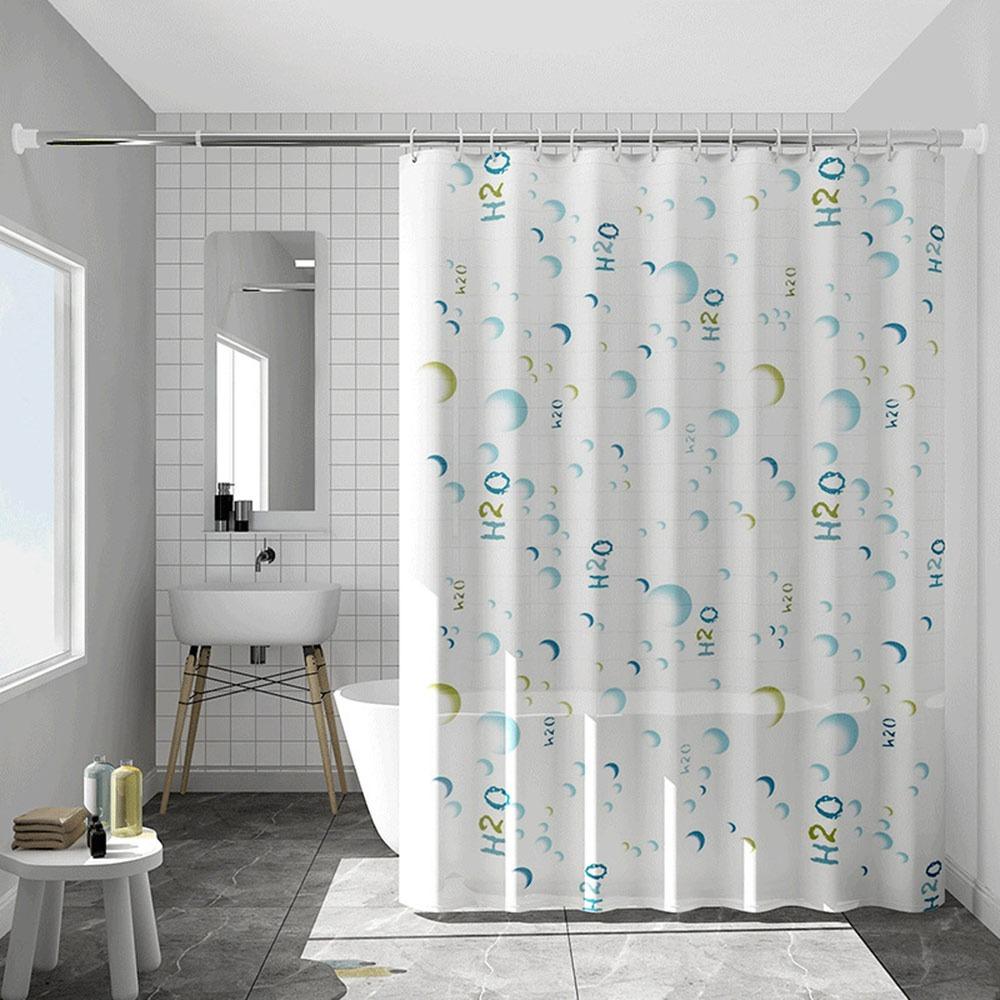 80x180cm Shower Curtain Waterproof Bathtub Partition Curtain Bathroom Curtain  Bathroom Decoration