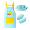 Arm Sleeve Painting Apron Cartoon Children's Bib New Chef's Uniform  Cooking