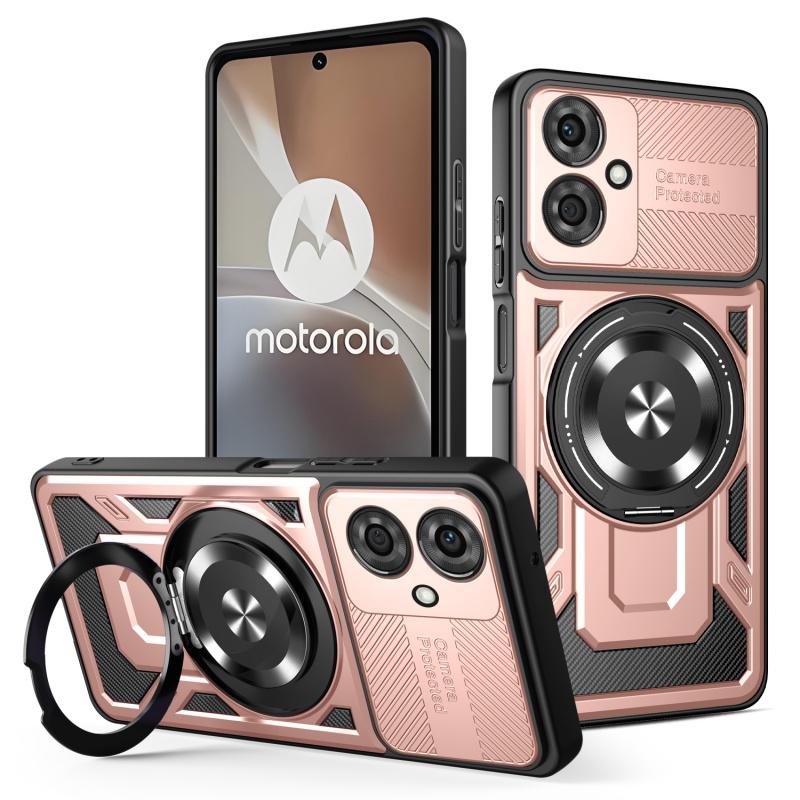 

Luxury Magsafe Magnetic Wireless Charging Armor Case For Motorola G54 Military Finger Ring Holder Protective Case Motorola Moto G54