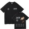 Zayn KONNAKOL Arena Tour Live 2026 T Shirts Zayn Malik Cotton Tshirt Men Women Fashion New Tee Harajuku Y2K Oneck Summer Tee