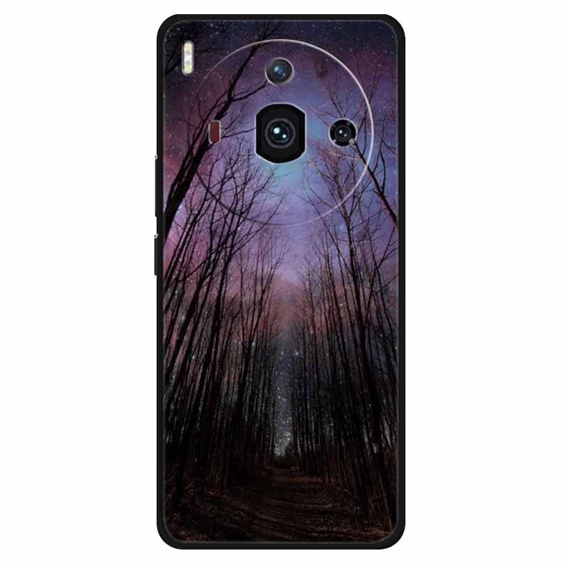 Für Nubia Z50S Pro Hülle Mode Schutz Silikon Bemaltes TPU Hülle für ZTE Nubia Z50S Pro 5G Cover NX713J Süß Weich Löwen