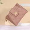 Korean Style Women's Wallet: Compact Card Holder & Coin Purse