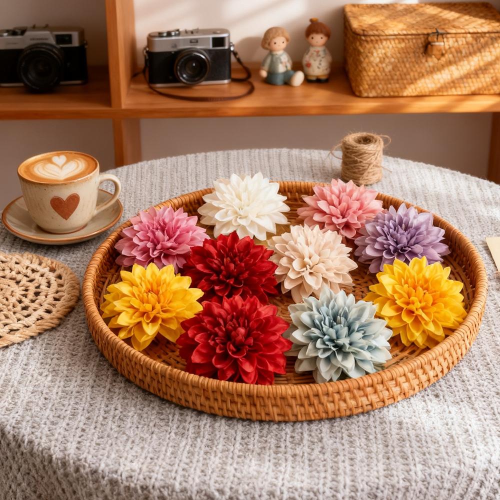 5/10PCS Artificial Flowers Heads Home Room Table Decor Wedding Garden Rose Arch Diy Gifts Candy Box Bridal Accessories Clearance