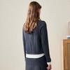 Women's Faux Two-Piece Fine Wool Sweater