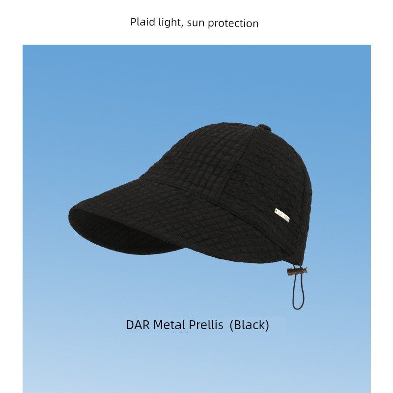 

Чжао Лусы Шляпа от солнца в том же стиле Быстросохнущая Летняя Солнцезащитная Нишевый Стиль Панама Женская Модная Защита от УФ-лучей Солнцезащитная Шляпа C2228DAR metal Gingham sun hat dy Black M(56-58cm)