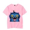 Cartoon Tiger KPop Demon Hunters Shirt Graphic Print T-shirts Women Men Short Sleeve Crewneck Tops Funny Korean Ulzzang Tshirts