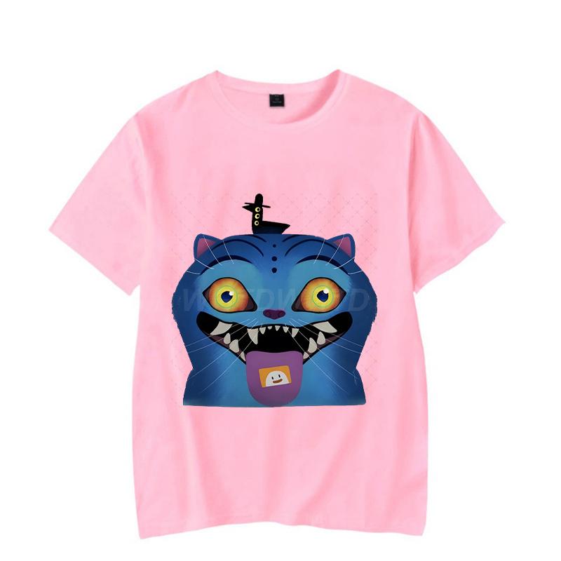 Cartoon Tiger KPop Demon Hunters Shirt Graphic Print T-shirts Women Men Short Sleeve Crewneck Tops Funny Korean Ulzzang Tshirts