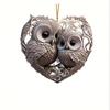 Love Owl 2D Acrylic Valentine's Day Decoration Pendant Suitable for Room Home Window Decoration Pendant Holiday Party Decoration CDN