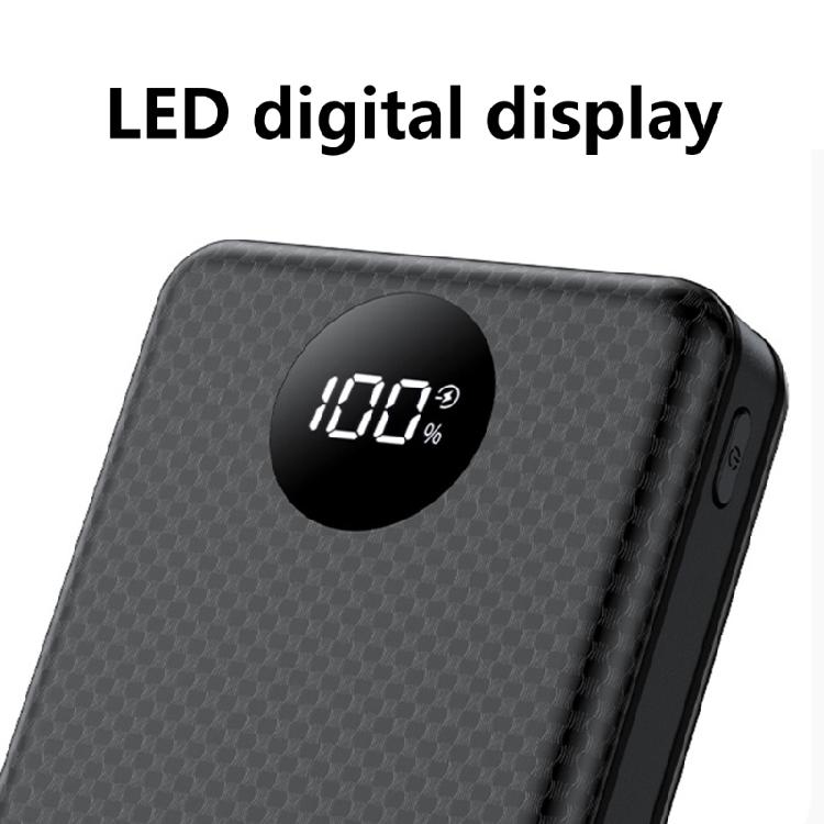 Standard 18650 Mobile Power DIY Housing Case 22.5W/10W Fast Charging Built In LED Lamp For Emergency Lighting