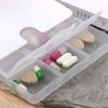 Style Travel Vitamin Outdoor Medicine Organizer Weekly Pill Box Pill Storage Box Tablet Dispenser