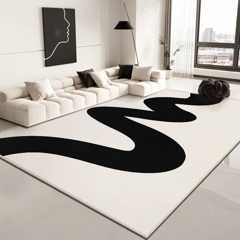 Modern Minimalist Bedroom Decor Washable Carpet Thick Lounge Rug Large Area Carpets for Living Room Home Cloakroom Anti-slip Mat