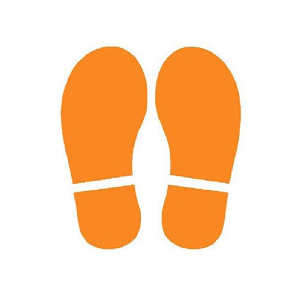 PVC Footprint Stickers Pet Supplies Stair Decals Accessories Floor Stickers