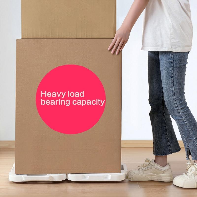 Connectable Rolling Dollies For Transporting Large Flowerpots Furniture Heavy Items Indoor Outdoor