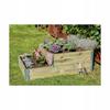 Wooden raised vegetable bed 80x80x20