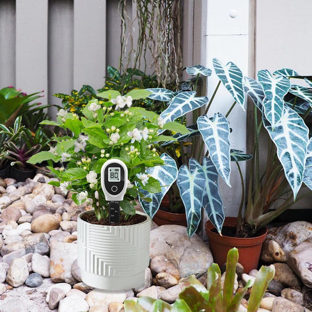 Soil Moisture Meter Plant Growth Humidity Tester Upgraded Multifunctional Plug and Play for Lawn