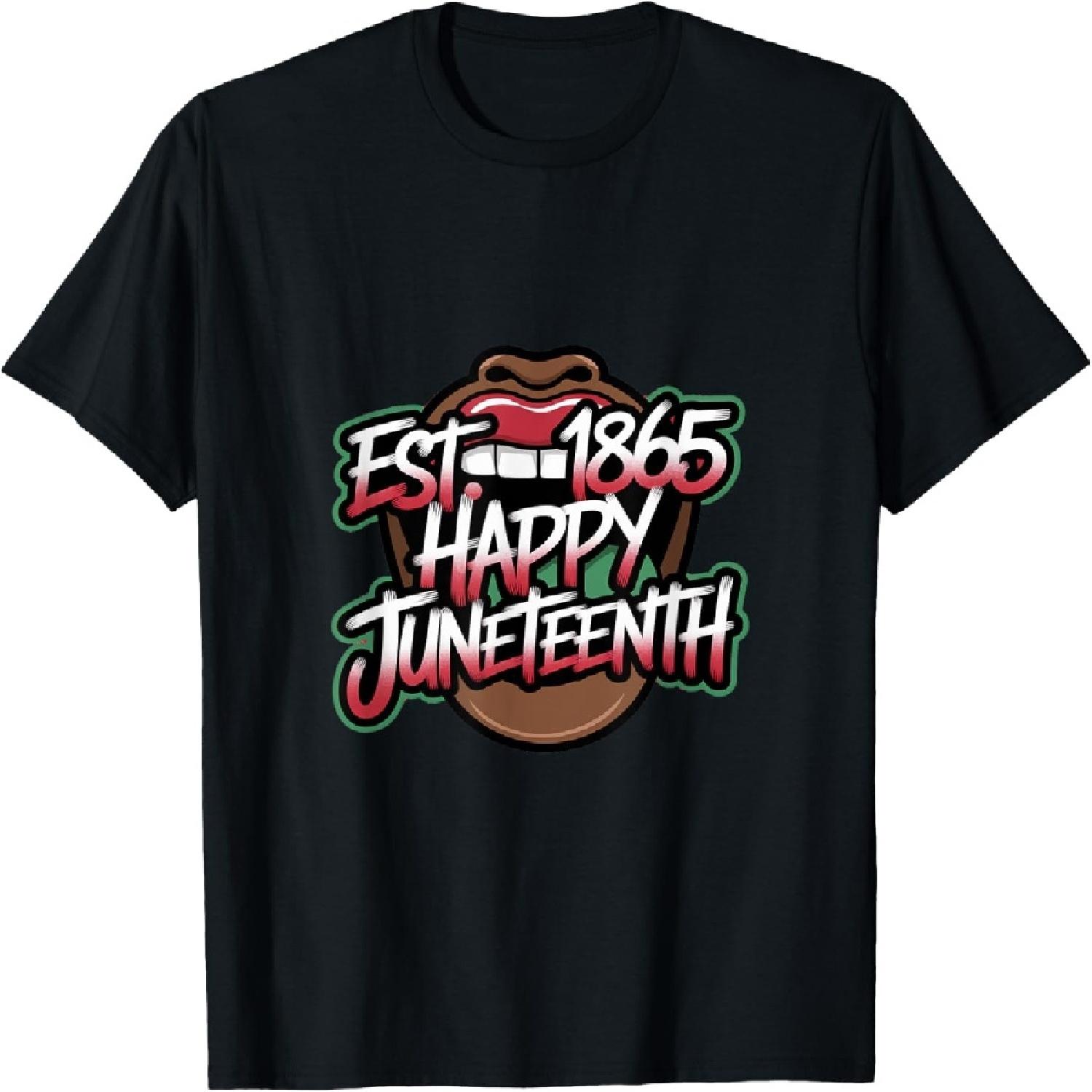 Juneteenth 1865 Graffiti Art T-Shirt XXXXXL разноцветный