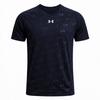 Loose Fit V-Neck Quick-Dry Breathable Short Sleeve T-Shirt Unisex Tops Navy-Blue 21500531-409