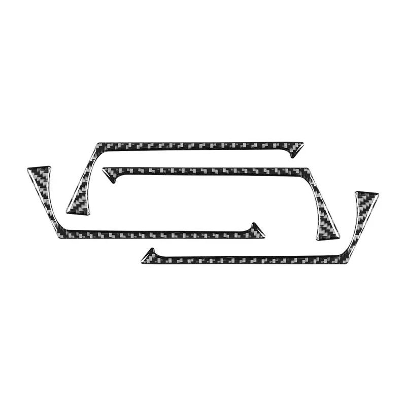 Carbon Fiber Style Door Handle Frame Trim for Lexus GS 2013-2019 Interior Dashboard Parts