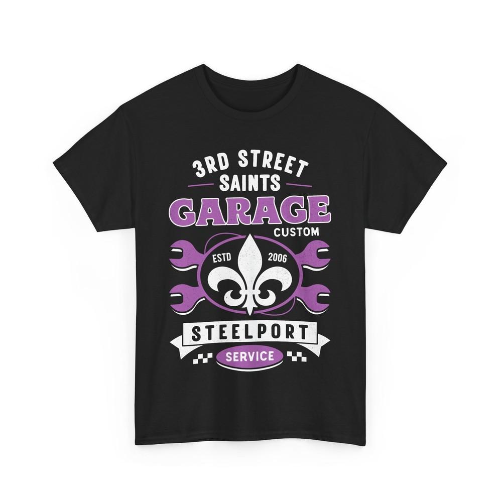 Third Street Saints Garage Unisex T-Shirt. Saints Row Video Game. Johnny Gat.