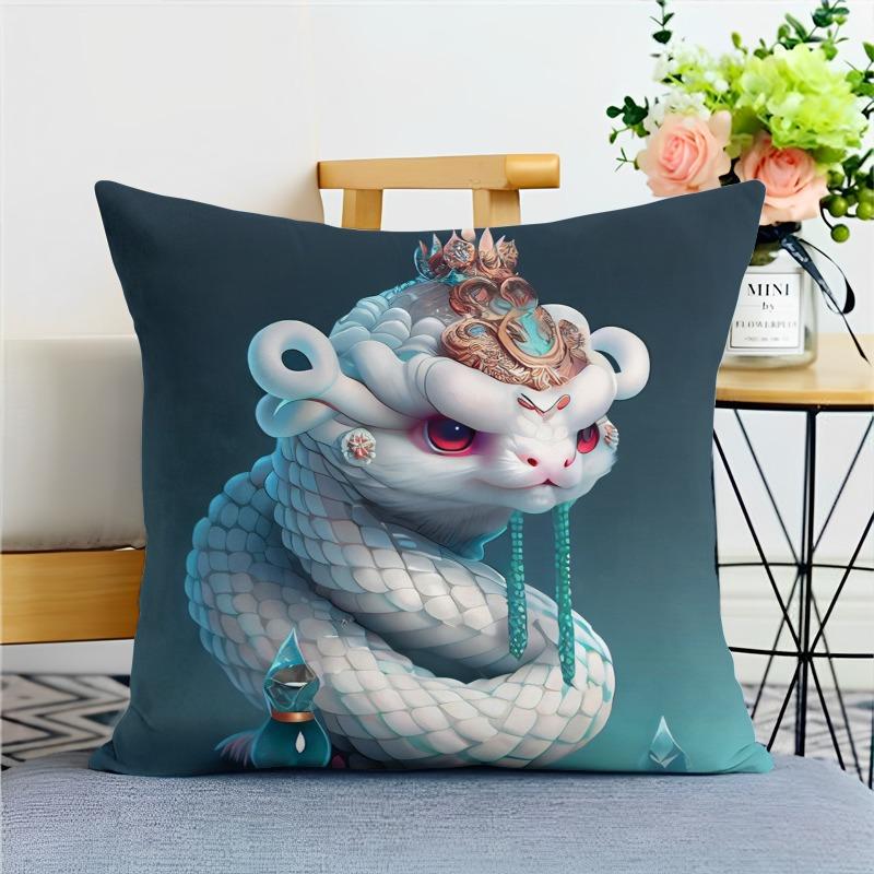 Cartoon Zodiac Pillowcase Dormitory Decoration Office Living Room Home Pillowcase