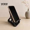 Cell Phone Stand for Desk 3D Printed Holder, Desktop Mobile Stand, Hollow Design Office Accessories Universal Smartphone Organizer Living Room