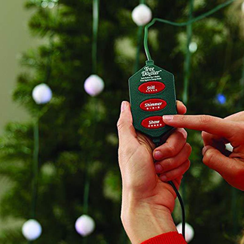 Buy Christmas Multi Colour Hanging Star Tree Lights LED Dazzler Xmas