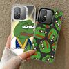 Funny Sad Forg P-Pepe Meme Shockproof Phone Case for Xiaomi Poco X7 X6 X5 X3 Pro F7 Ultra M8 Redmi 15C 15 14C 13C 12C 10C 13 12