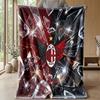 AC Milan Theme blanket Soft Flannel Blanket Plush Throw Blanket Cozy Sofa Bed Blanket for Home Decor