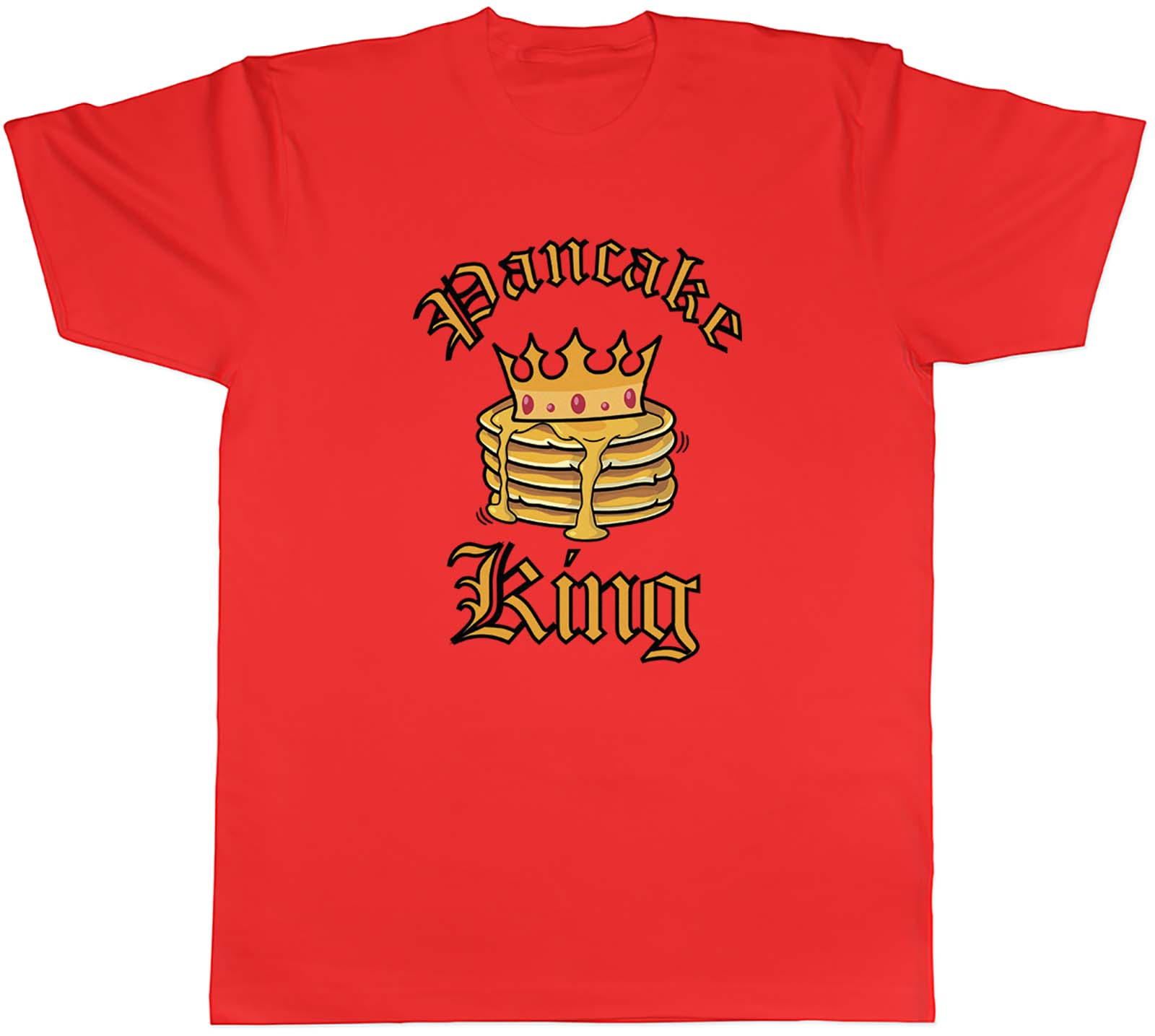 Pancakes Day TShirt Unisexs Shrove Tuesday Pancake King Unisex Tee Gift S