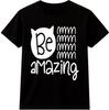 Motivations T-Shirt Sei Erstaunlich Inspirierendes Positives Mindset Grafik T-Shirt