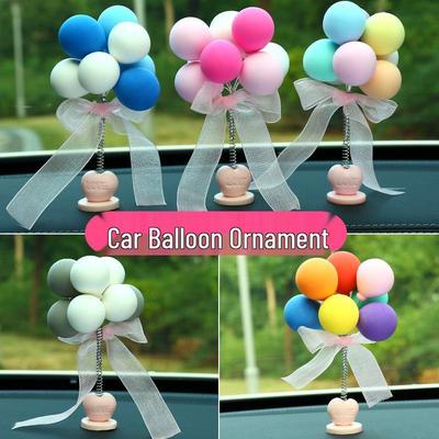Personalisierte Schöne Mädchen Auto Innenraum Ballons Ornament
