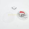 KX4B Clear Round Acrylic Sublimation Ornament Blanks with LED Light DIY Christmas Decor